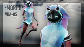 I designed this avatar as a hybrid of fluid, gel-like organic matter and mechanical parts that work in harmony. Tried to go for a slightly magical/ethereal vibe.